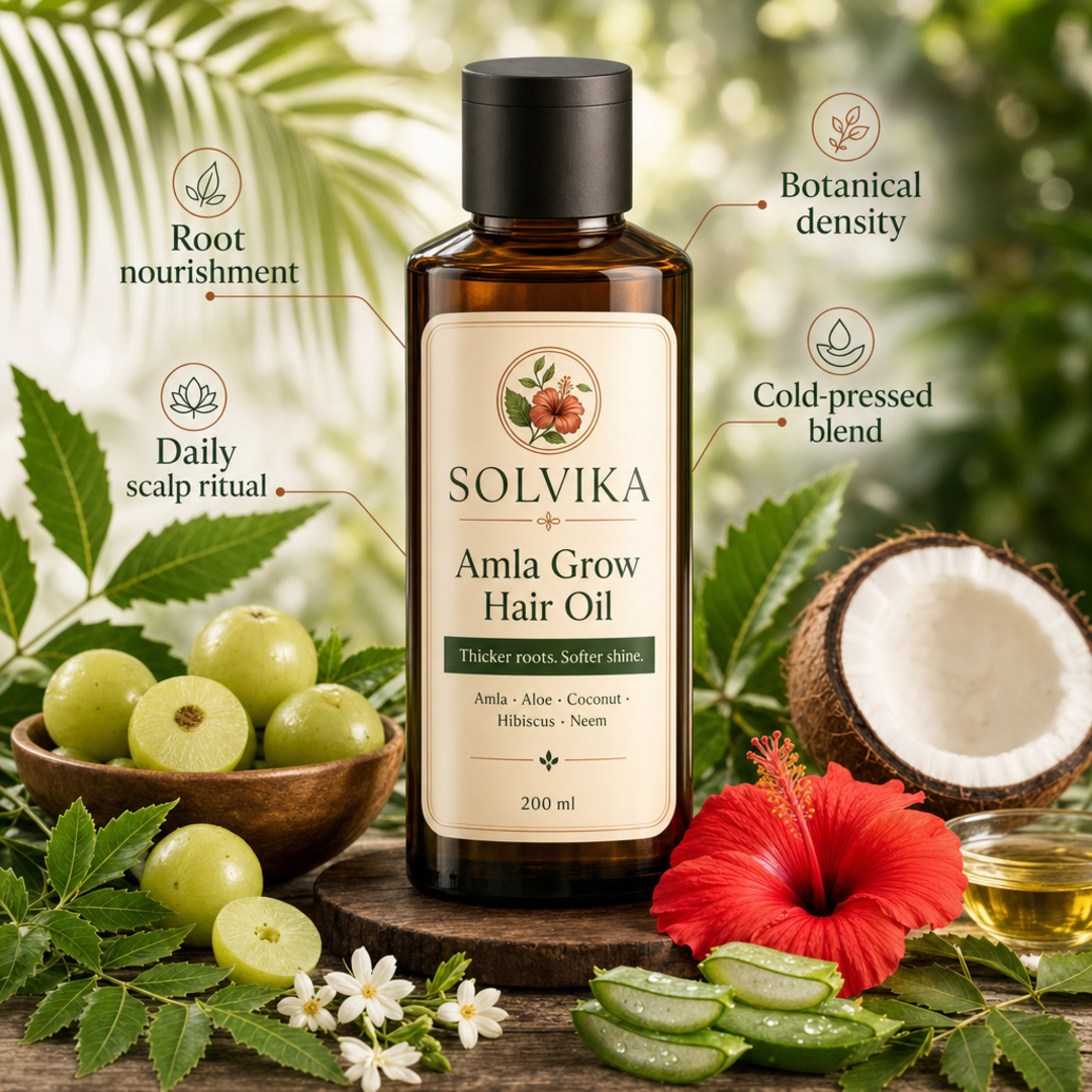 Solvika Amla Grow Hair Oil