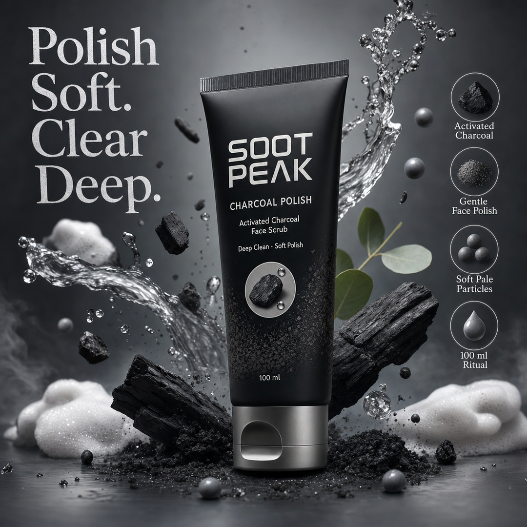 Soot Peak Charcoal Polish Scrub