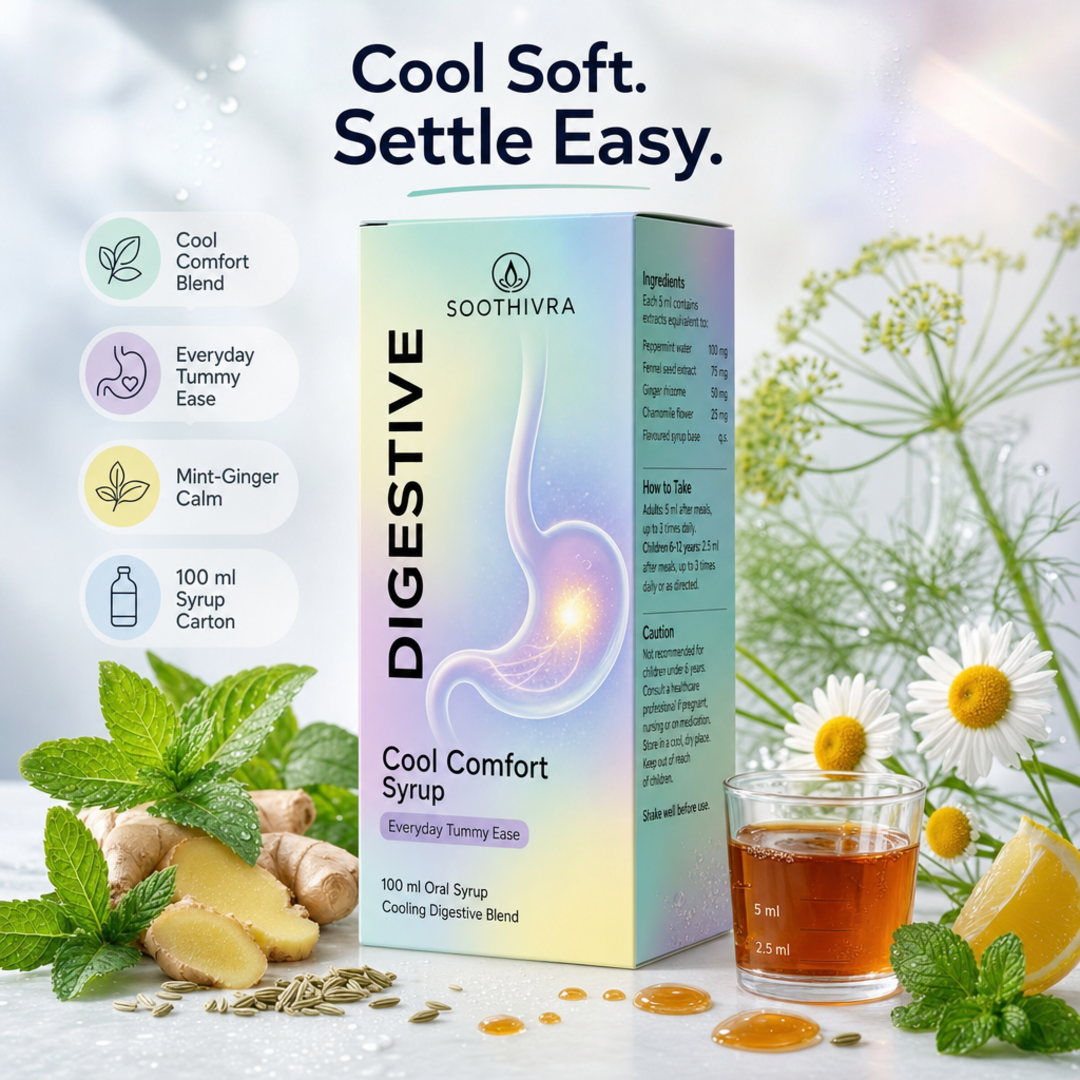 Soothivra Cool Comfort Digestive Syrup