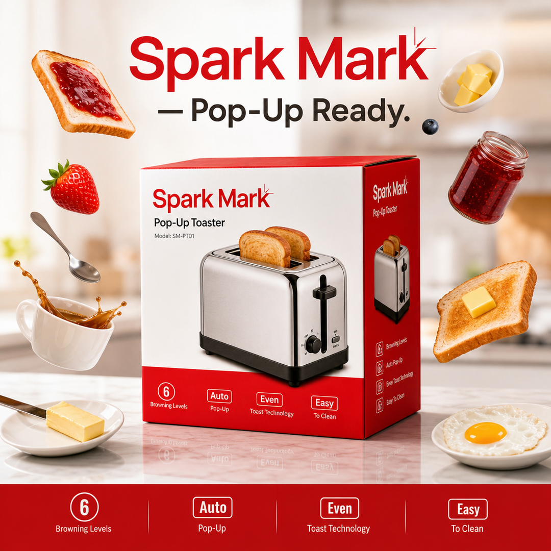 Spark Mark Pop-Up Toaster Box
