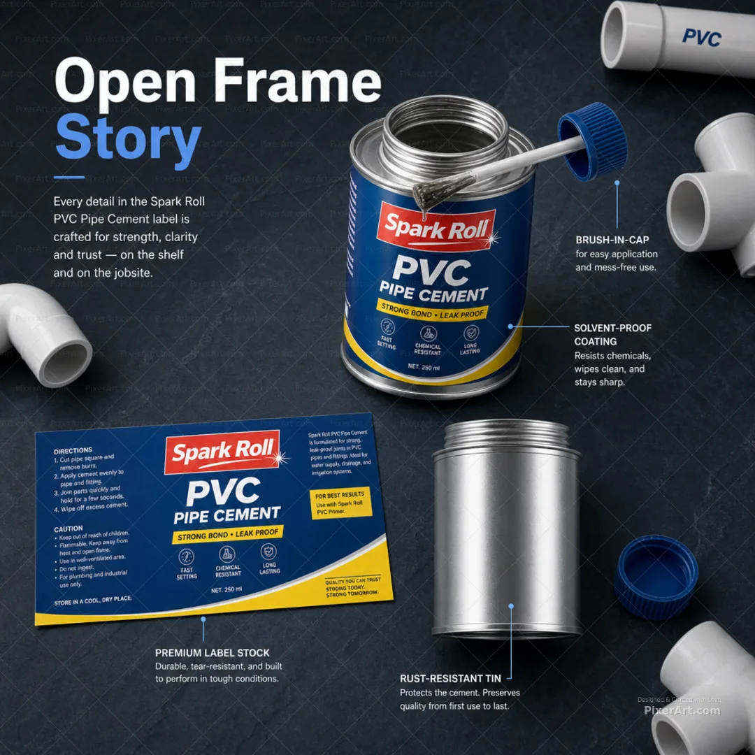 Open frame mockup