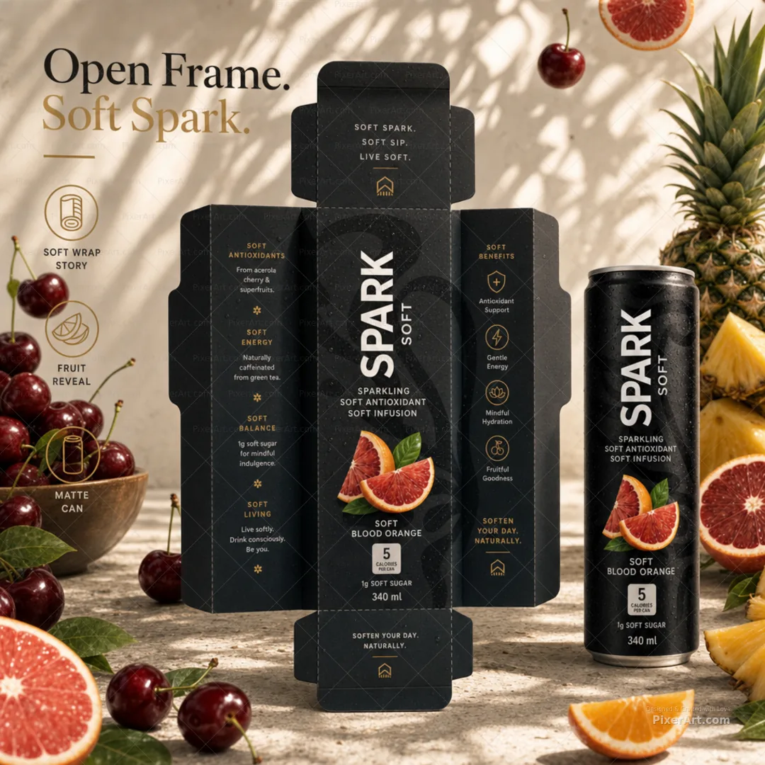 Open frame mockup