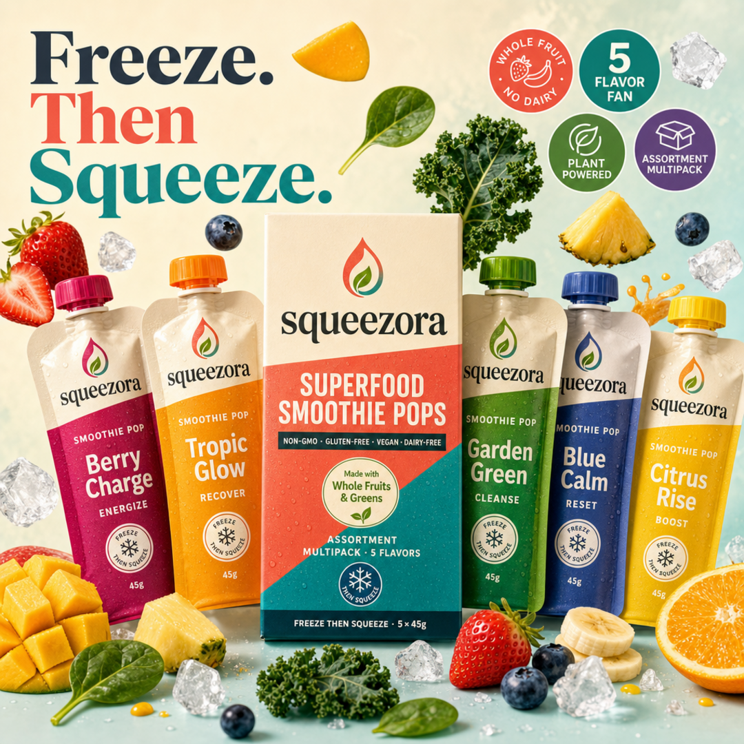 Squeezora Superfood Smoothie Pop Multipack