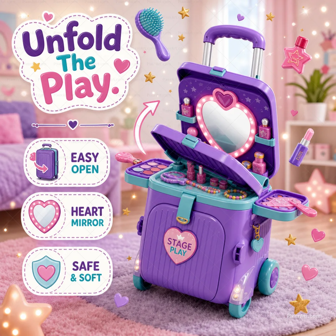 Stage Play Vanity Trolley
