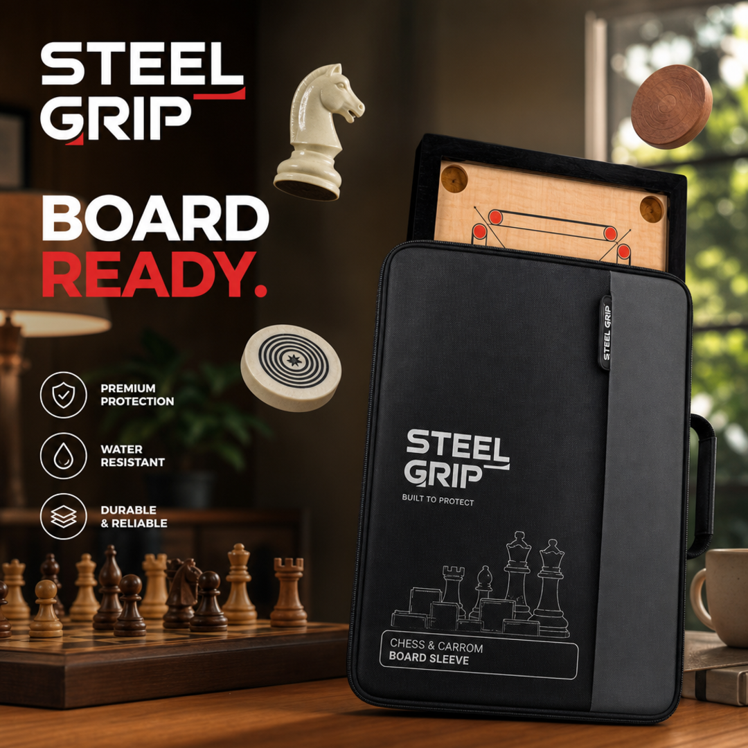 Steel Grip Chess / Carrom Board Sleeve