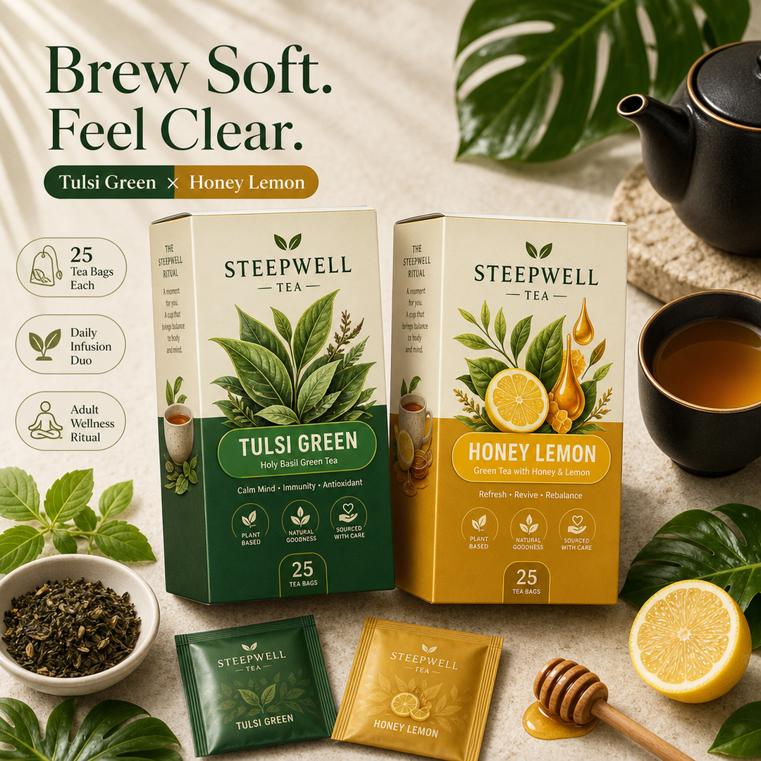Steepwell Tulsi & Honey Lemon Tea Bags