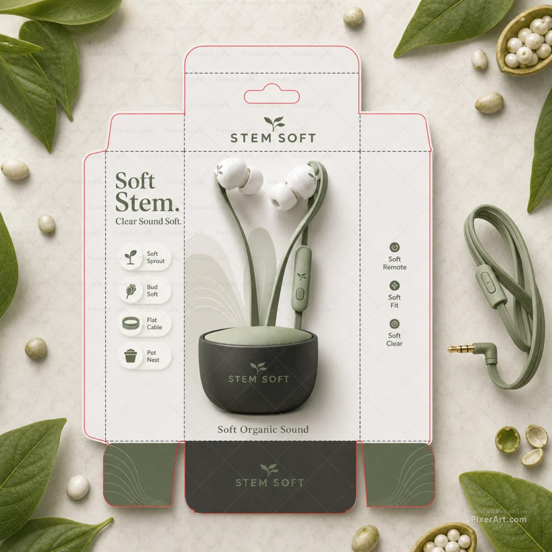 Stem Soft Sprout Earphones
