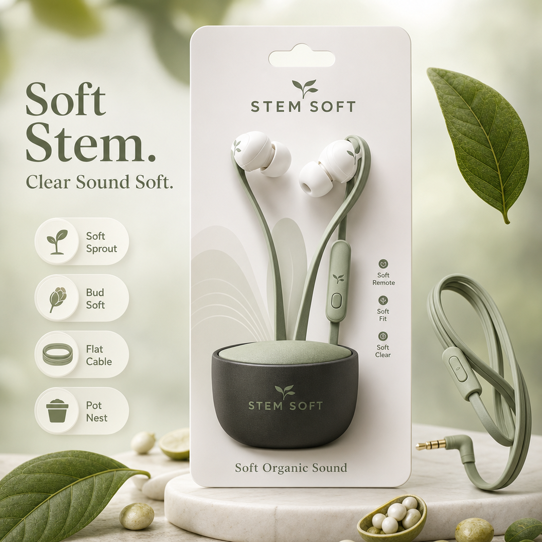 Stem Soft Sprout Earphones