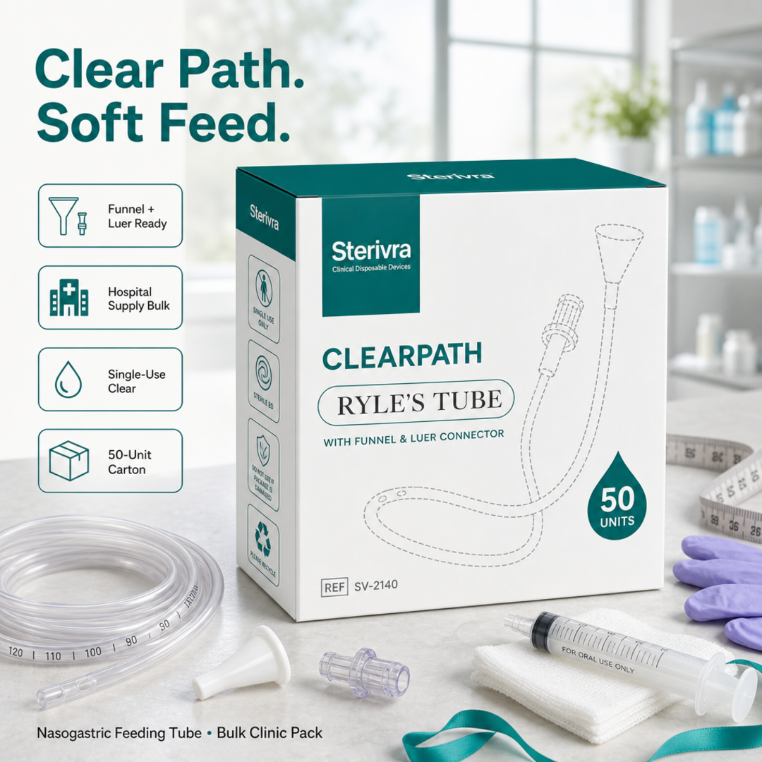 Sterivra ClearPath Ryle's Tube