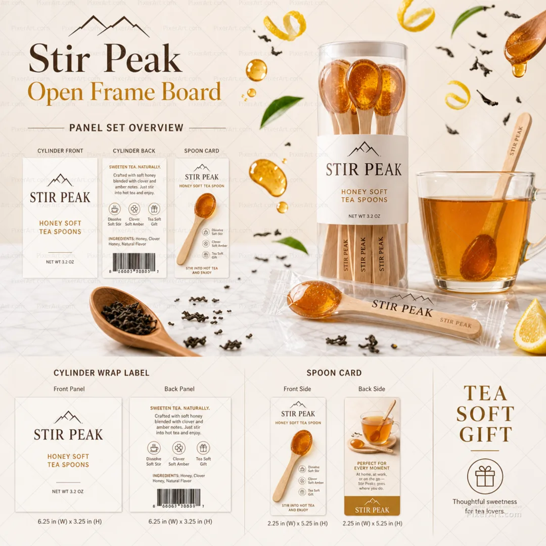Open frame mockup