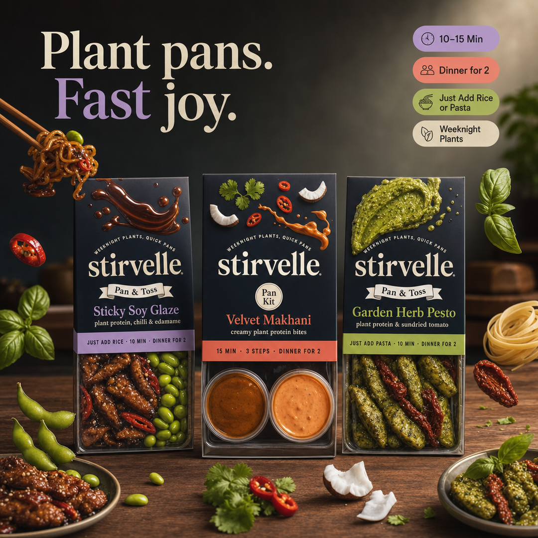 Stirvelle Plant Dinner Kit Trio
