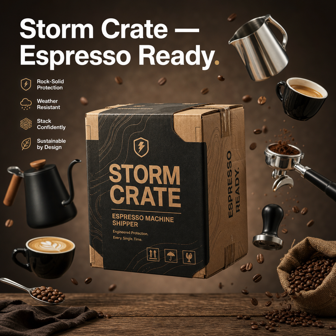 Storm Crate Espresso Machine Shipper Sleeve