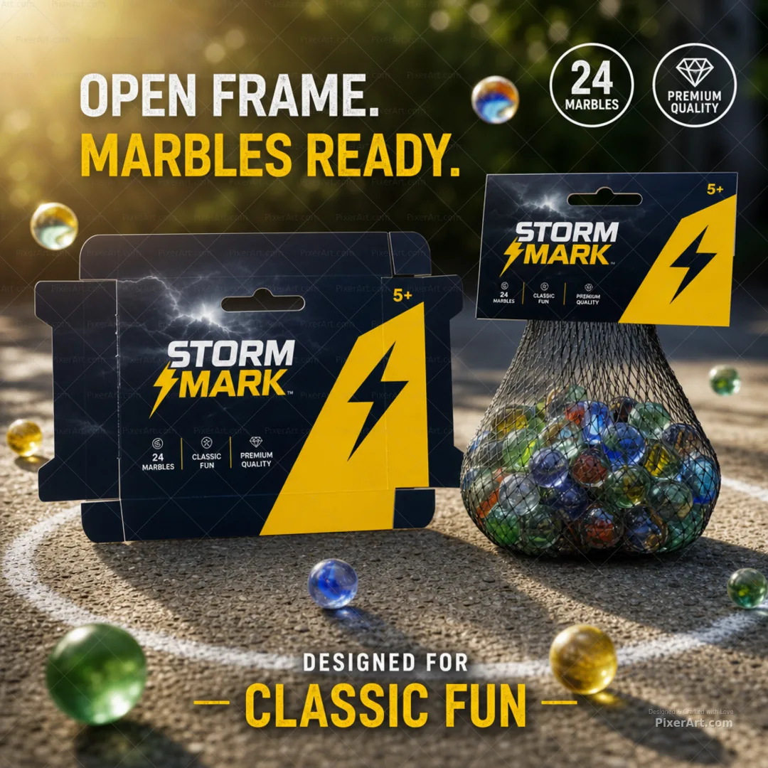 Open frame mockup