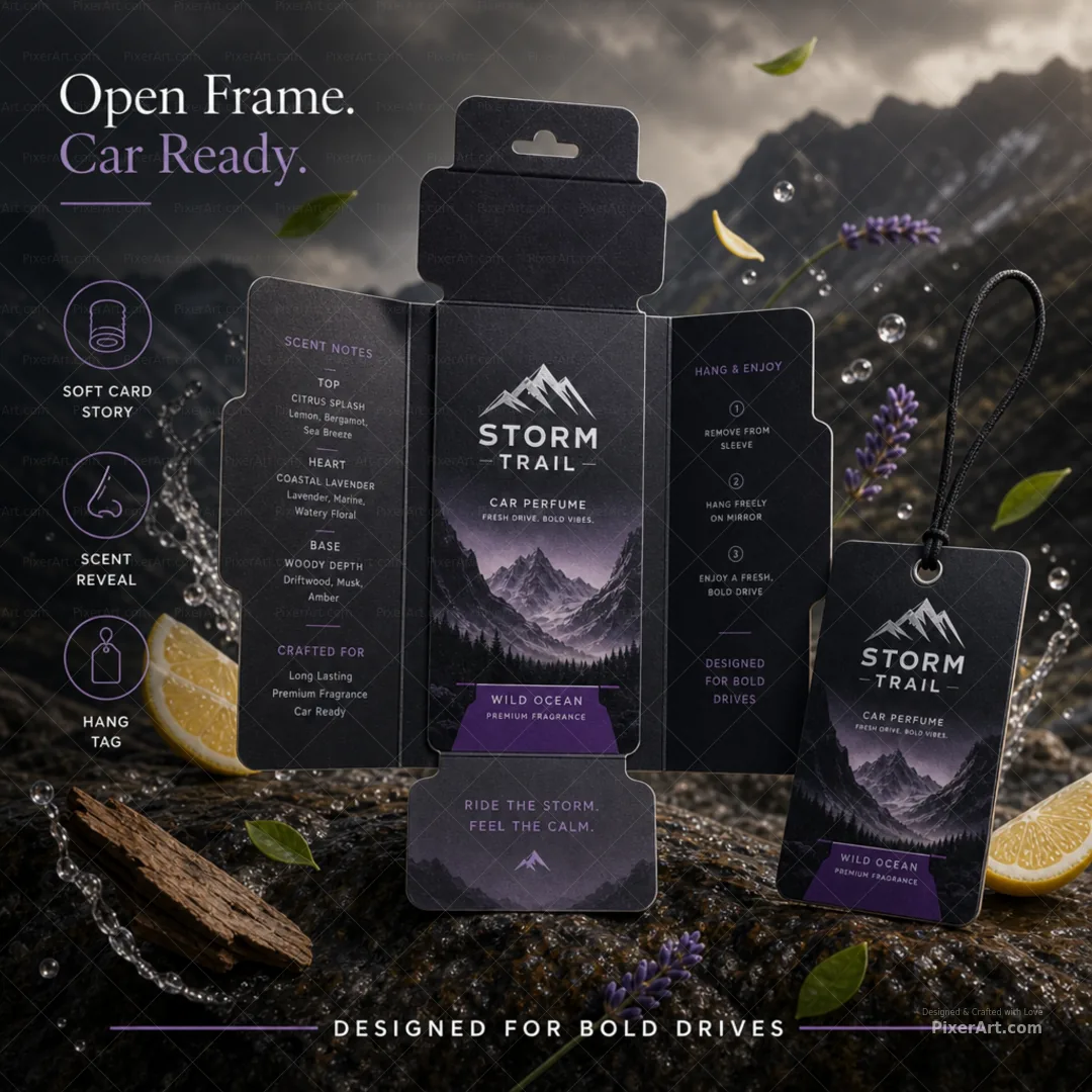 Open frame mockup