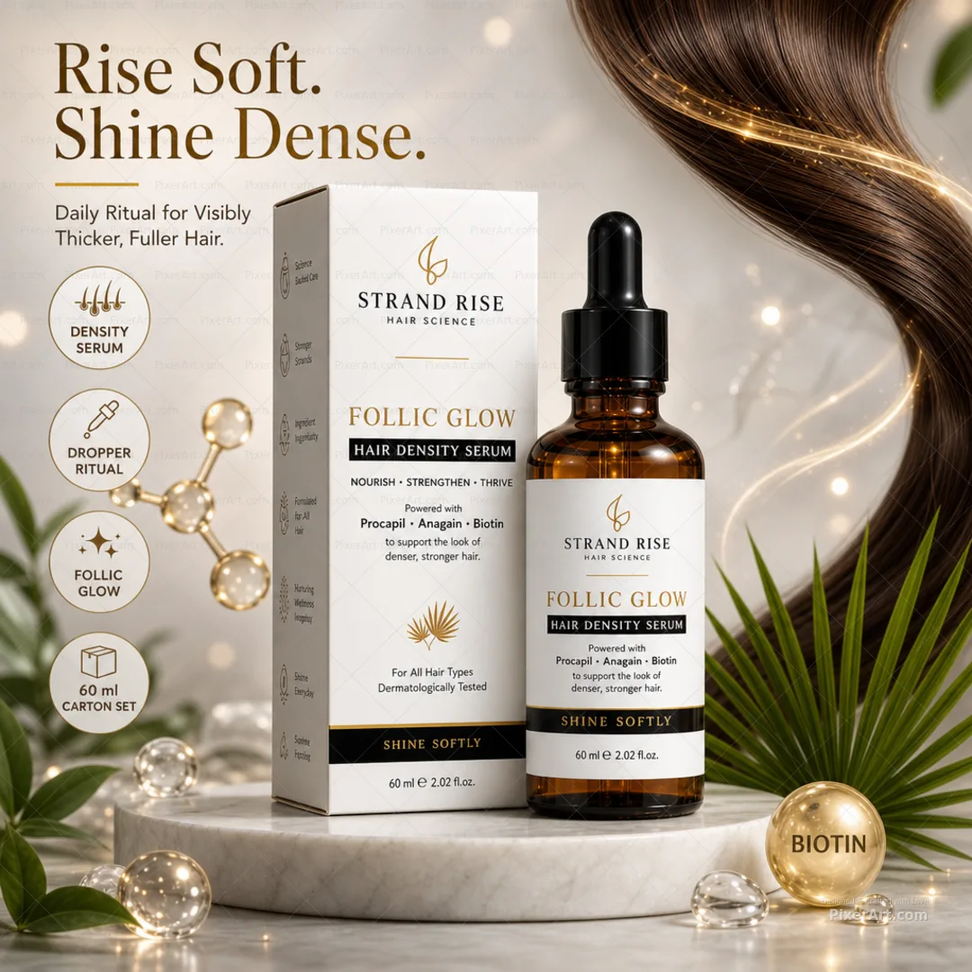 Strand Rise Follic Glow Hair Serum