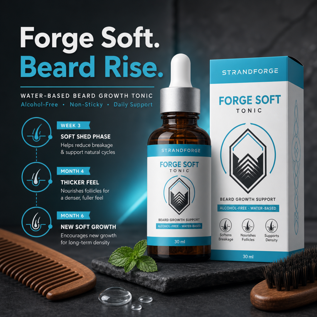 StrandForge Beard Growth Tonic
