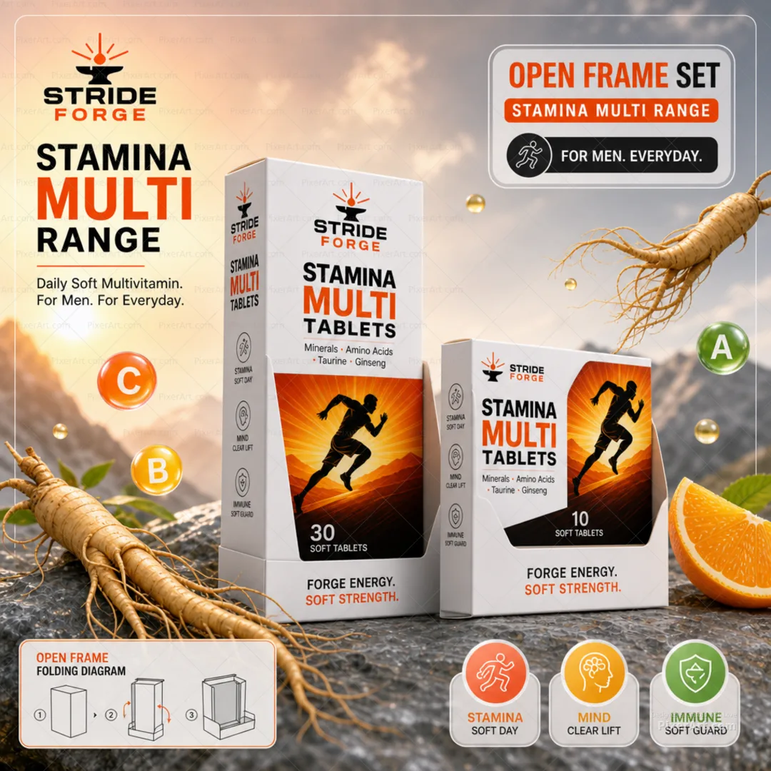 Open frame mockup
