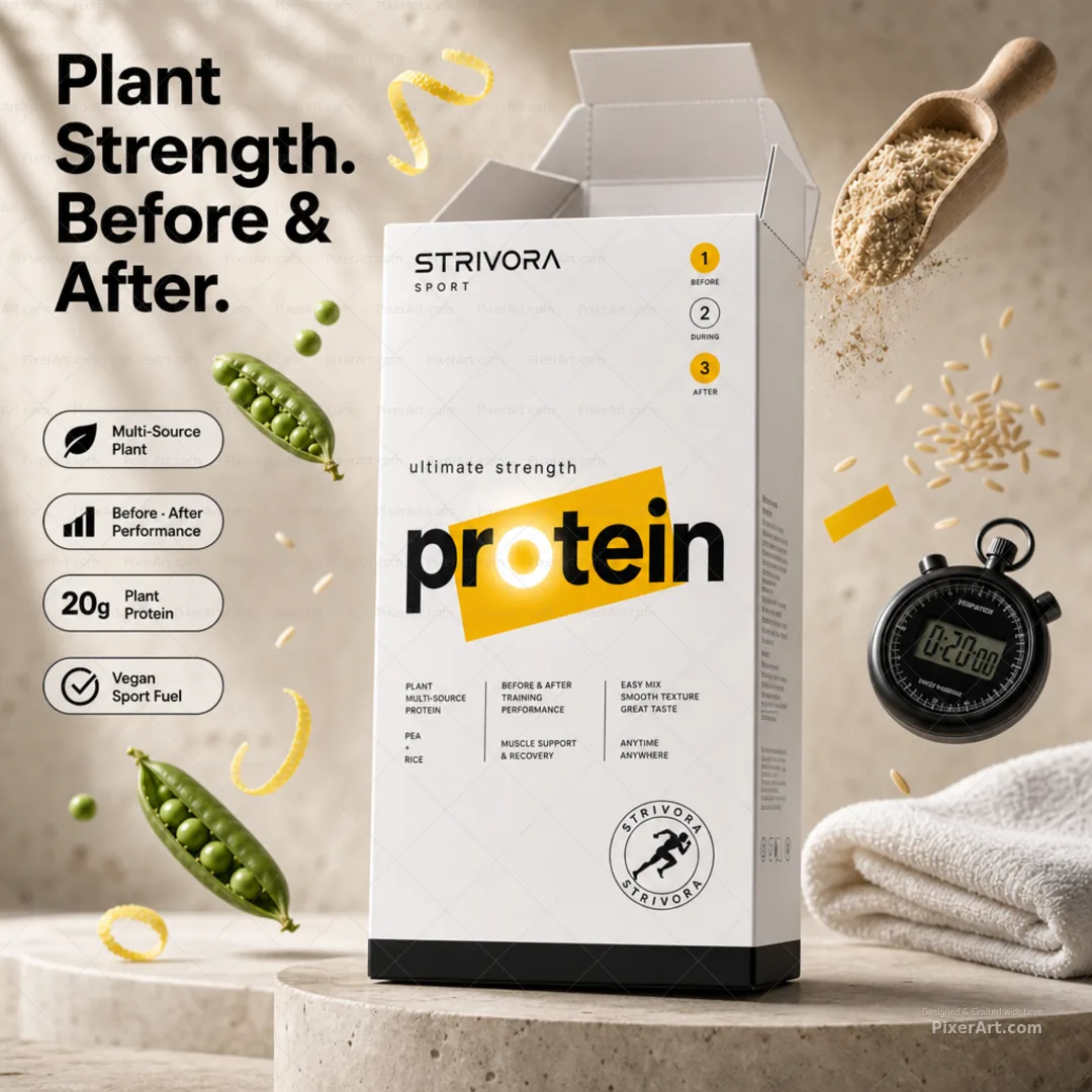 Strivora Ultimate Strength Plant Protein