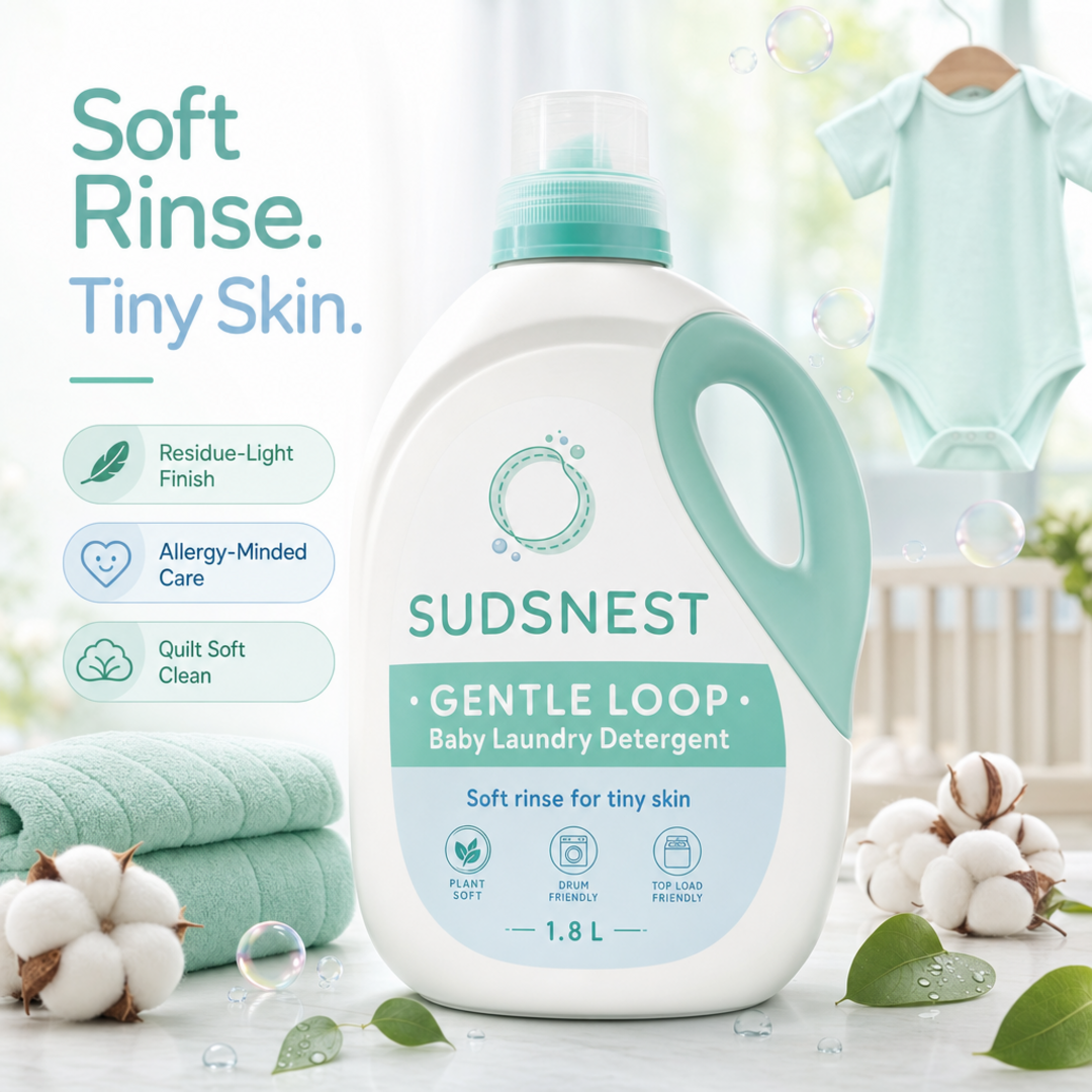 SudsNest Gentle Loop Detergent