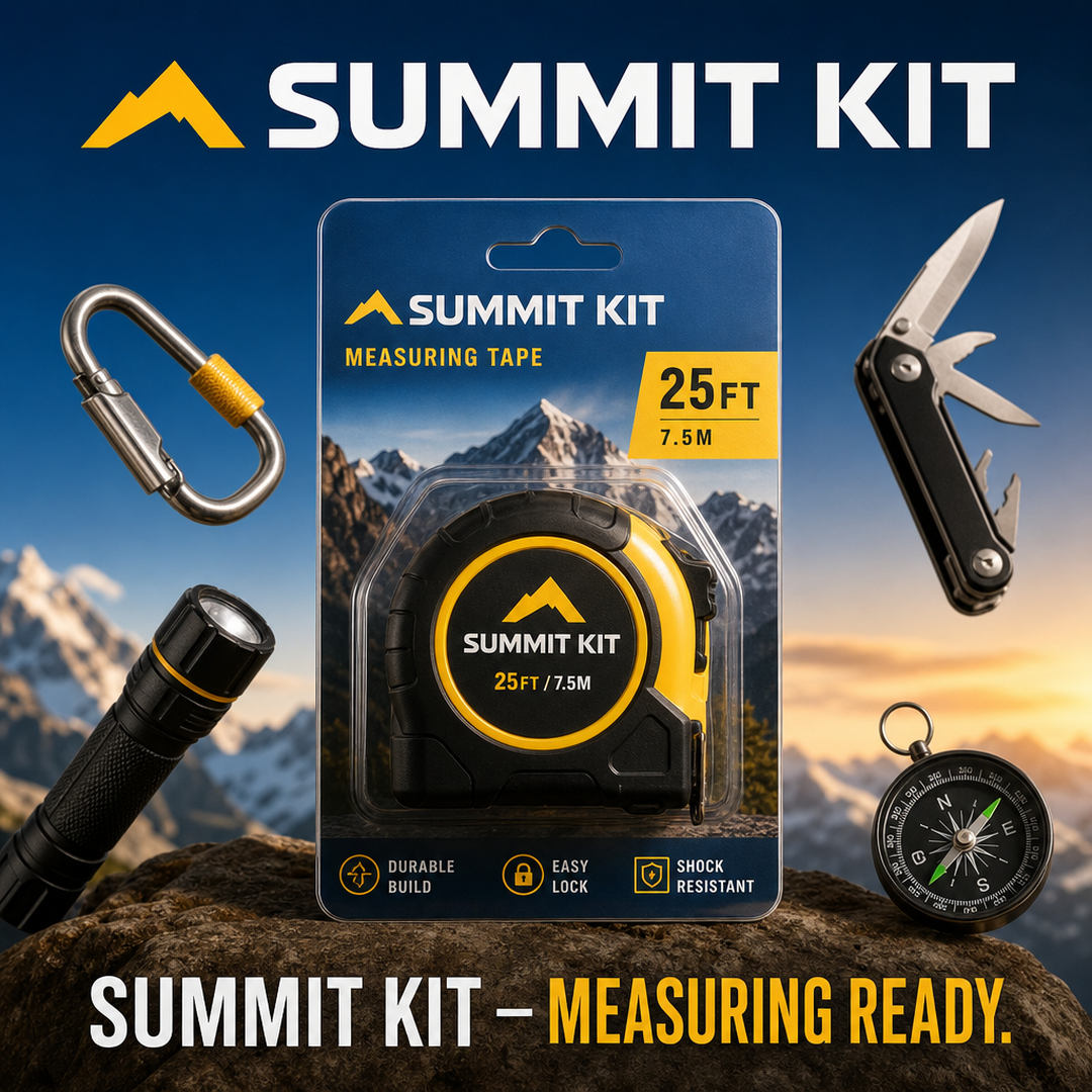 Summit Kit Measuring Tape Blister Card