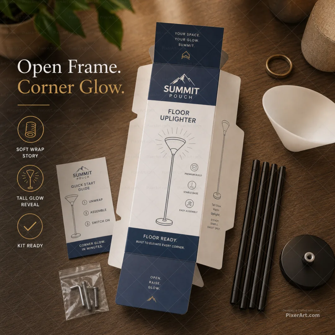 Open frame mockup