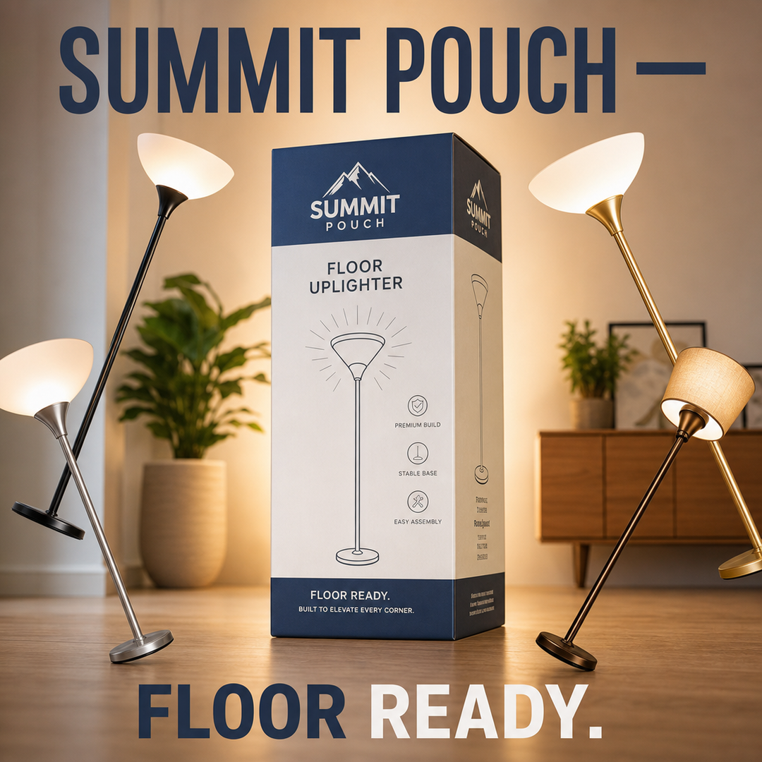 Summit Pouch Floor Uplighter Carton