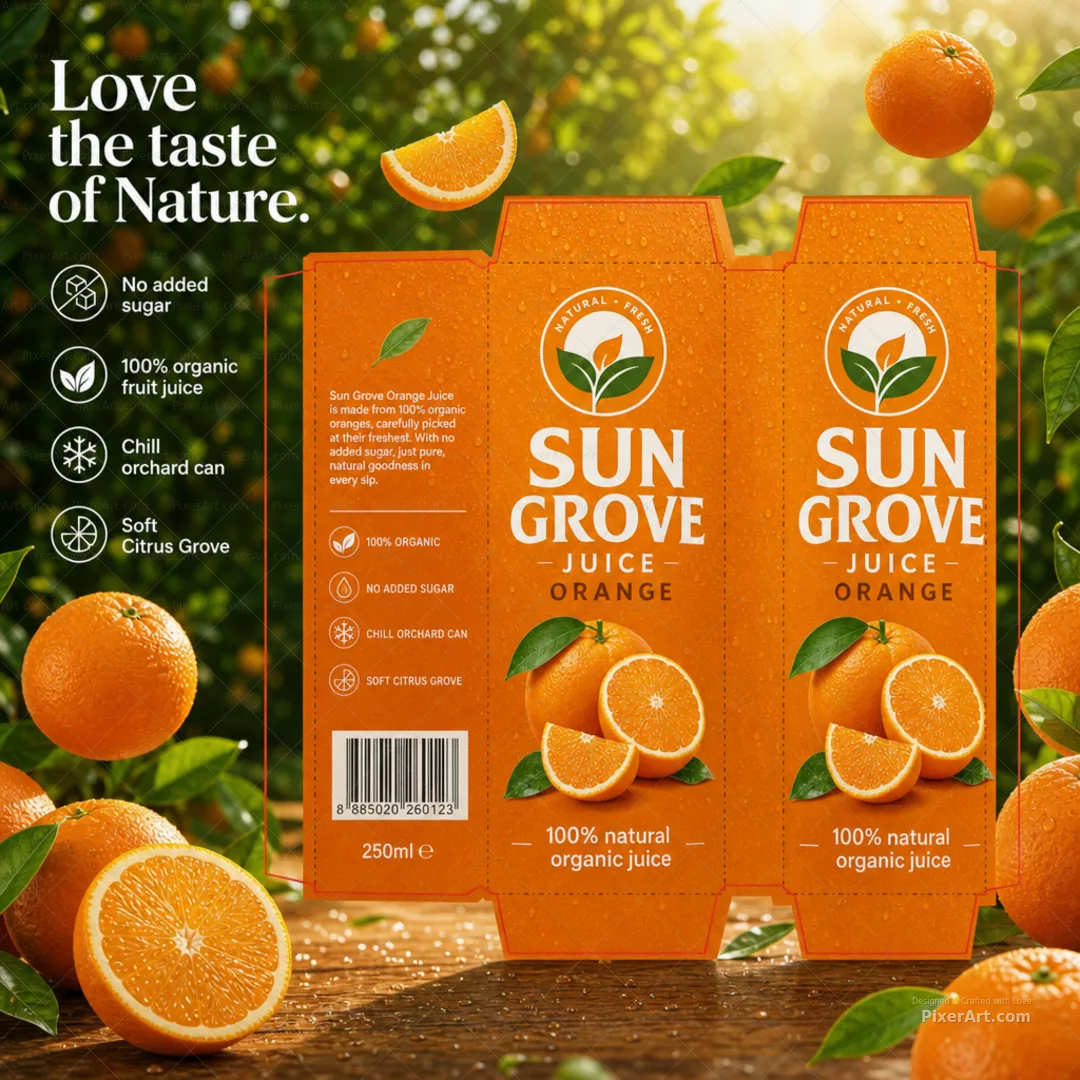Sun Grove Orange Juice Can