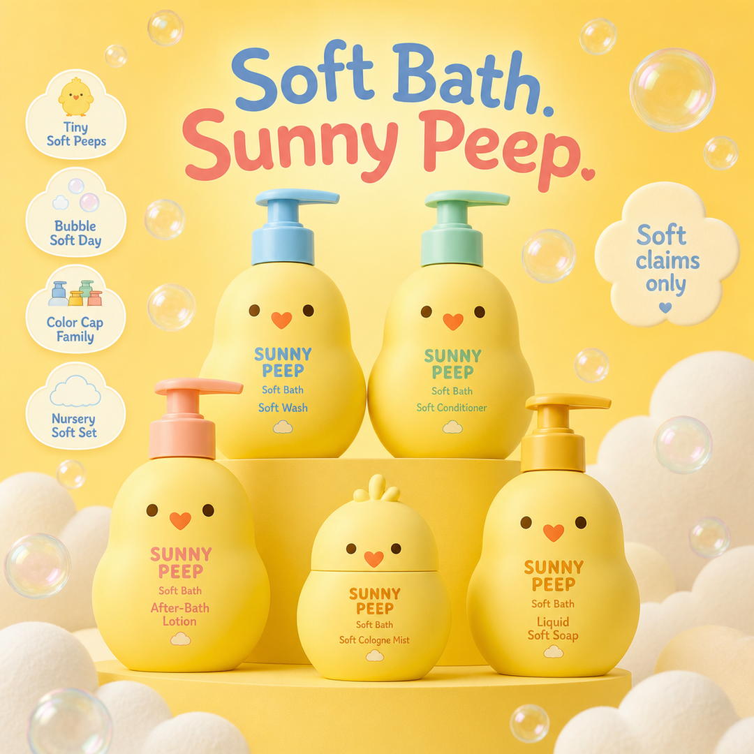 Sunny Peep Soft Bath Family