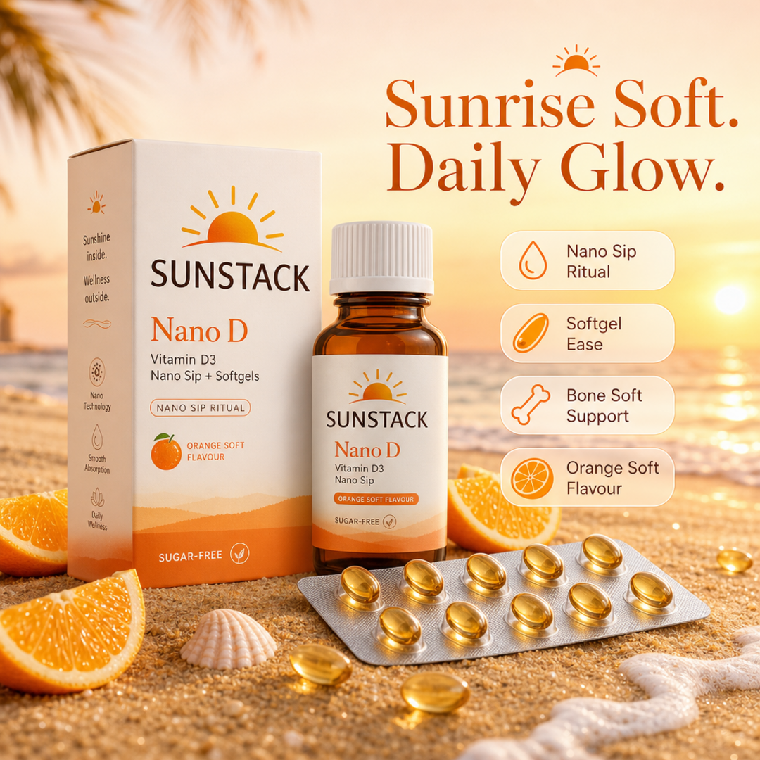 Sunstack Nano D Softgel Set
