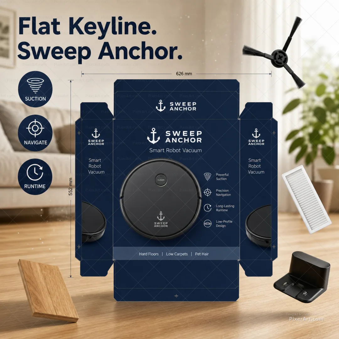 Sweep Anchor Robot Vacuum Shipper