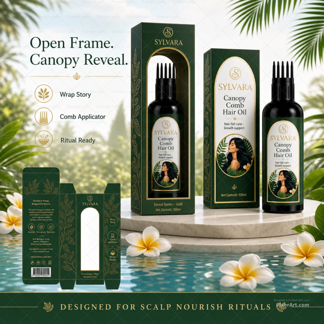 Sylvara Canopy Comb Hair Oil