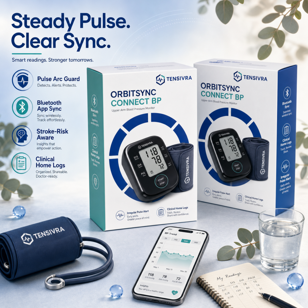 Tensivra OrbitSync BP Monitor