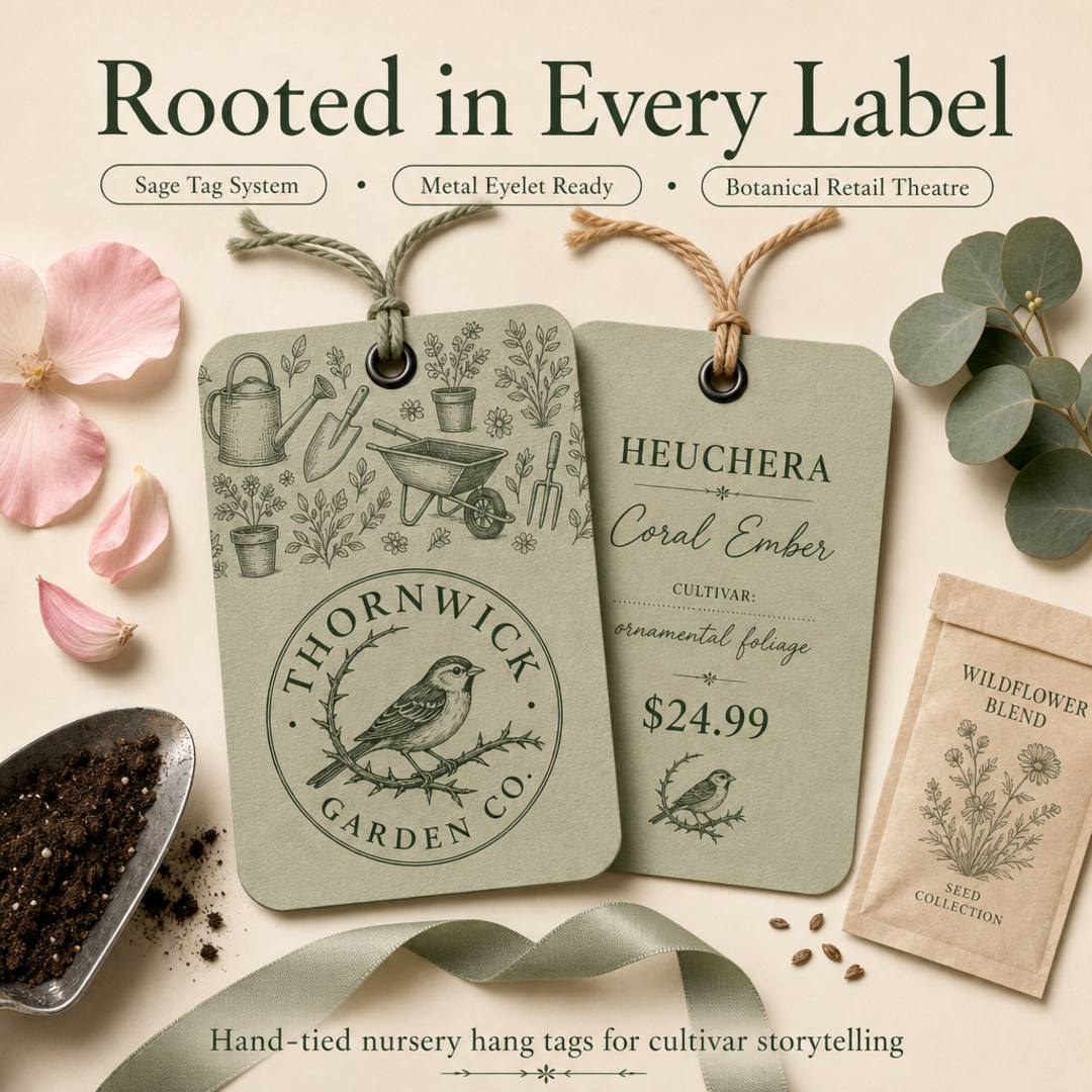 Thornwick Garden Hang Tags