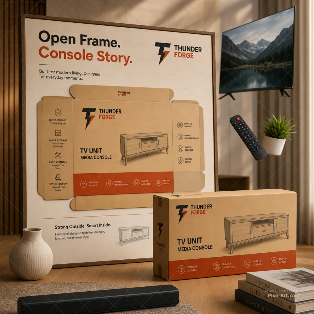 Open frame mockup