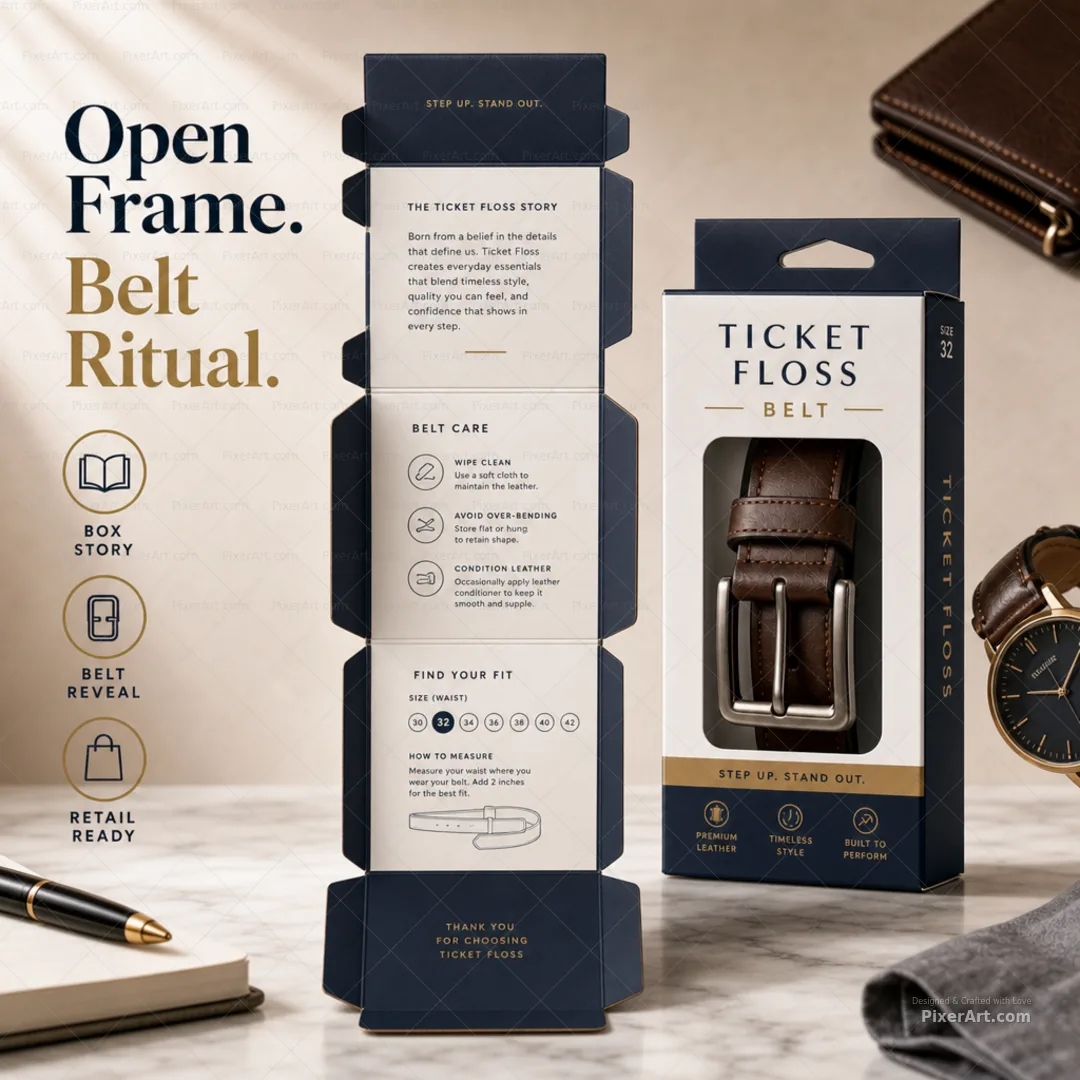 Open frame mockup