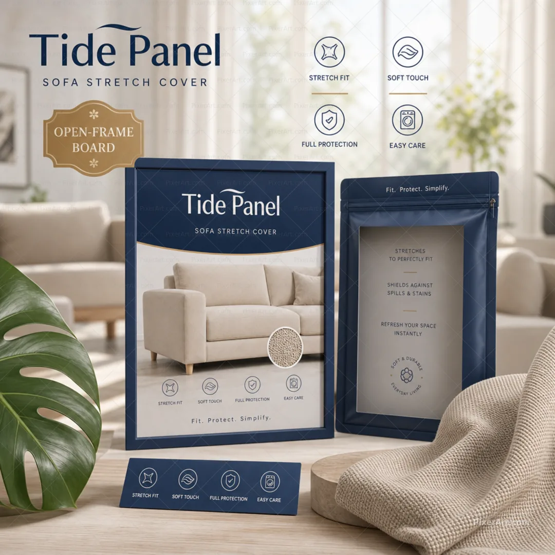 Open frame mockup