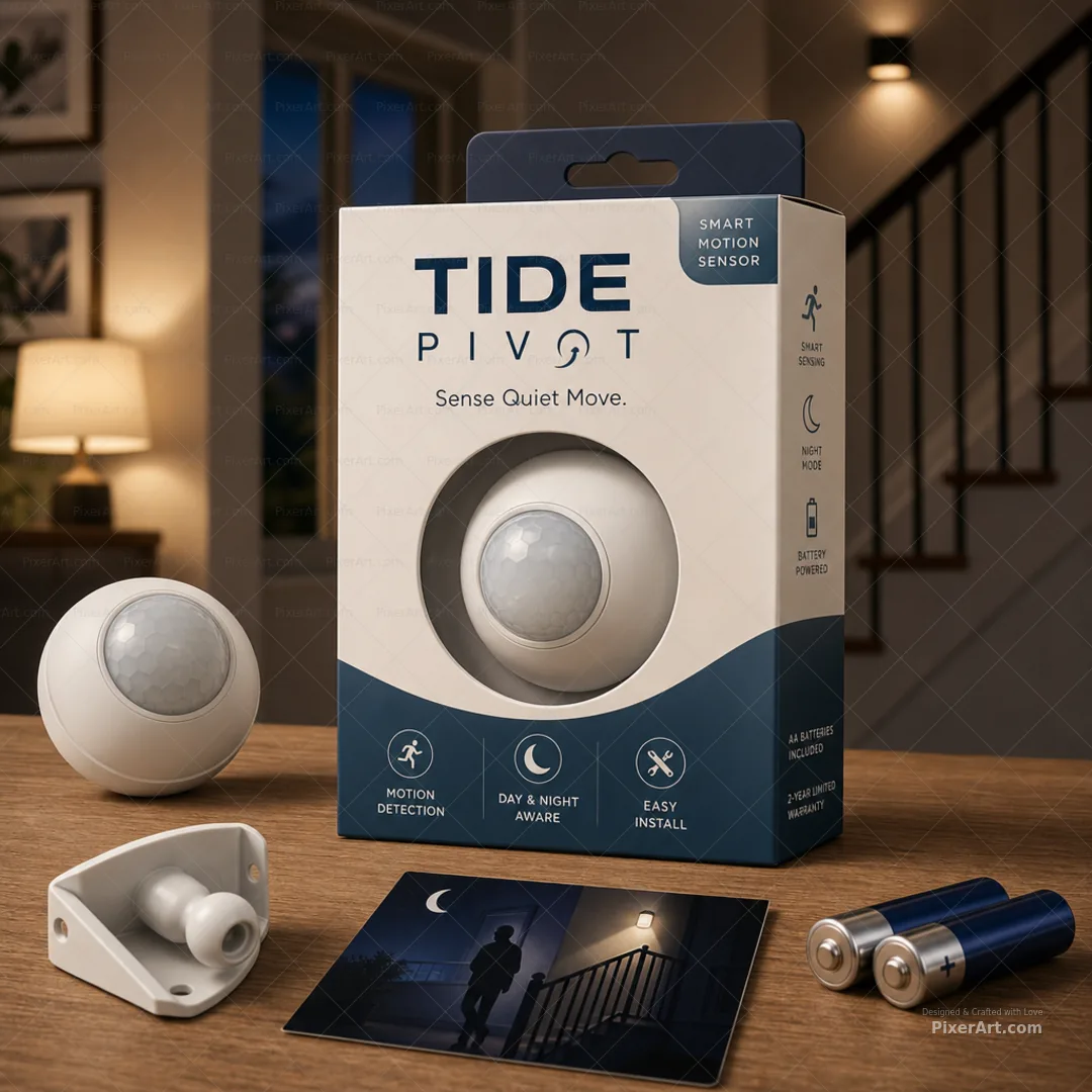 Tide Pivot Motion Sensor Carton