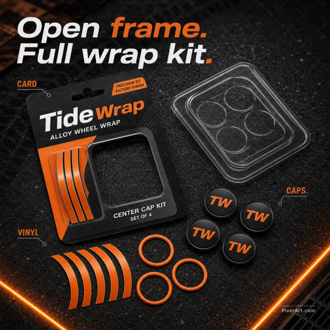 Open frame mockup