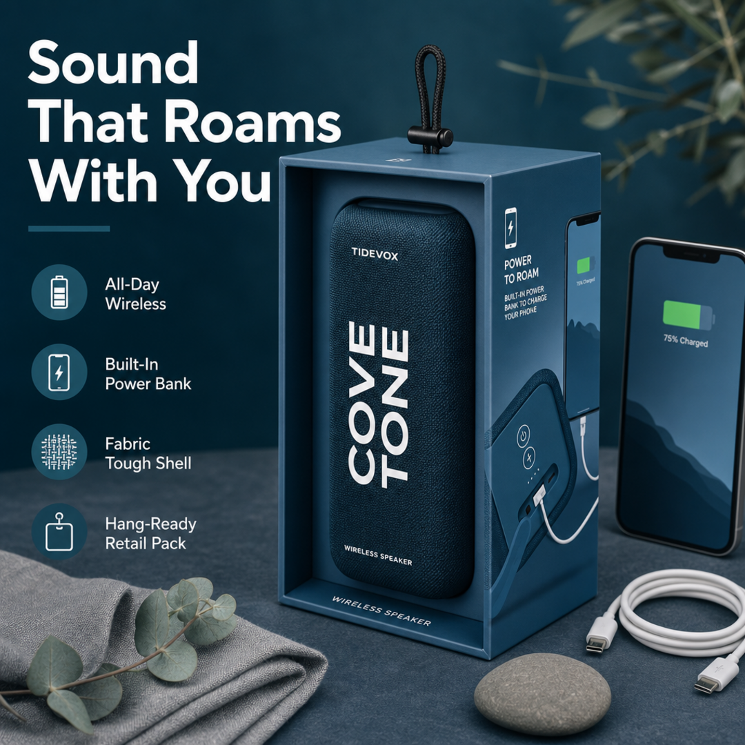 Tidevox Cove Tone Wireless Speaker