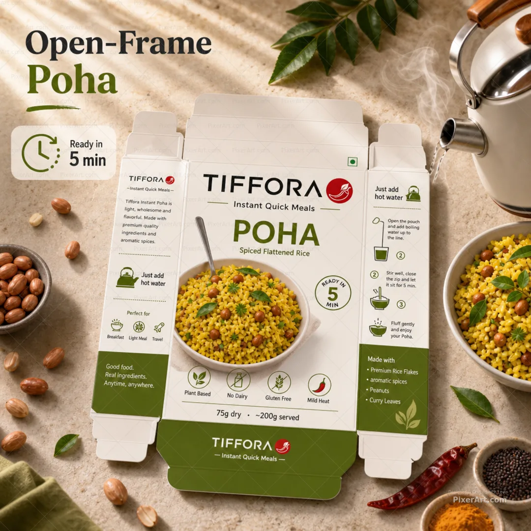 Open frame mockup