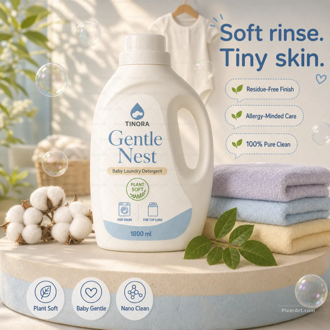 Tinora Gentle Nest Baby Detergent