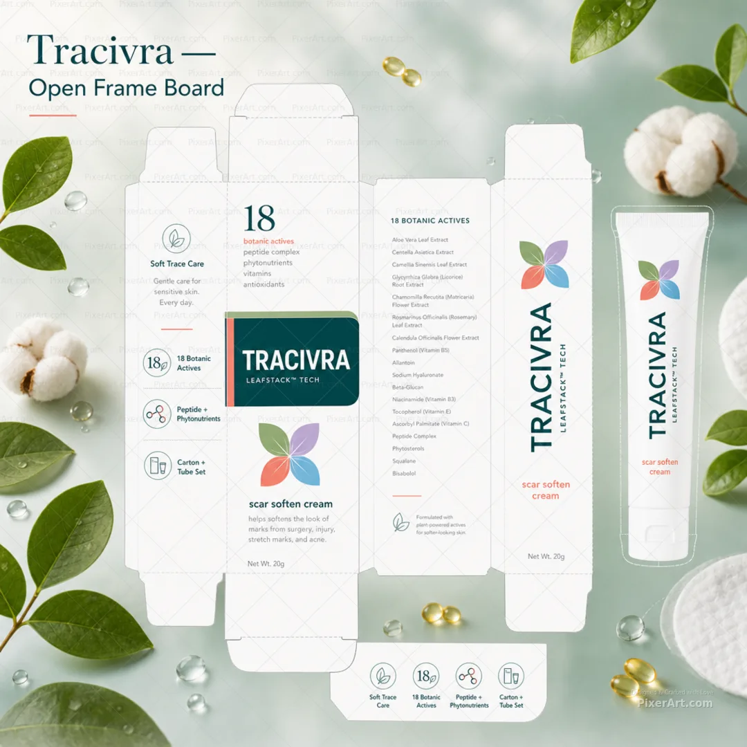 Tracivra LeafStack Scar Soften Cream