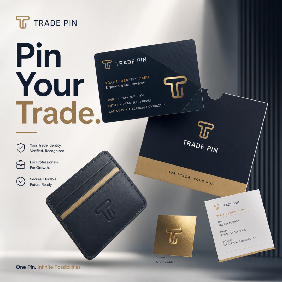 Trade Pin Tax Identity Card