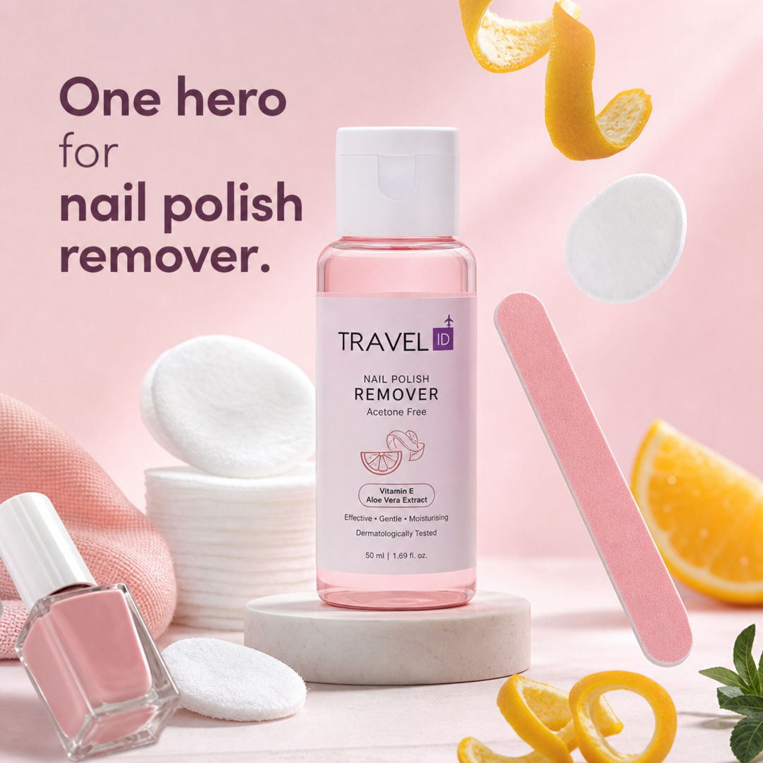 Travel Id Nail polish remover