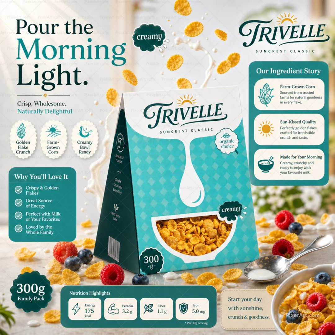 Trivelle Suncrest Classic Flakes