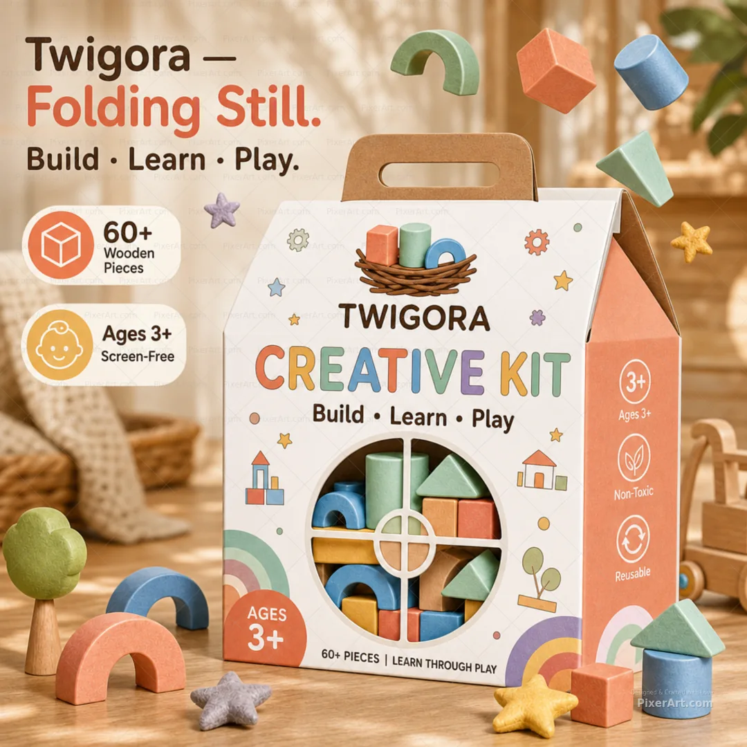 Twigora Wooden Creative Kit