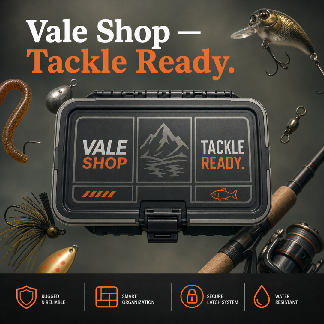 Vale Shop Tackle Box Lid Graphic System