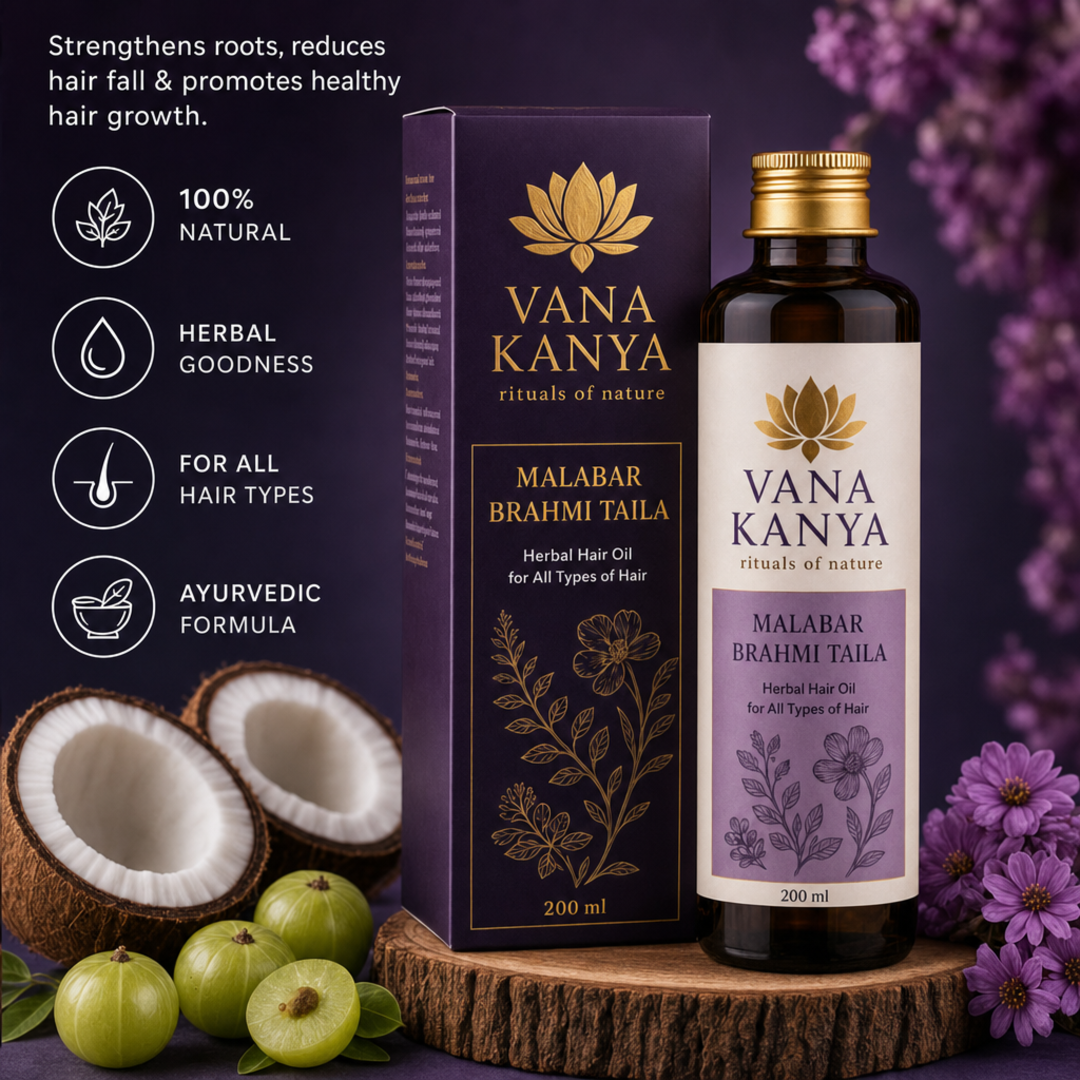 Vana Kanya Malabar Brahmi Oil