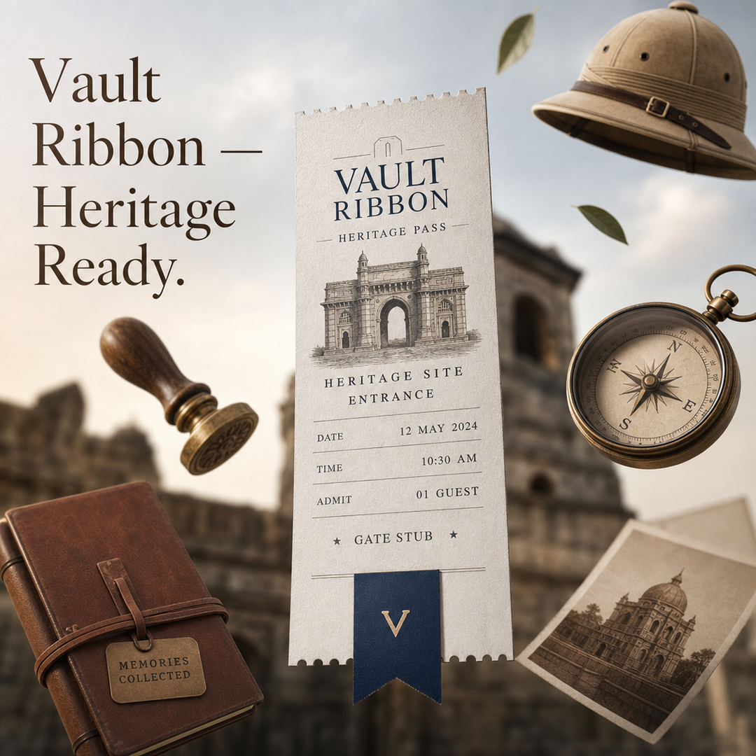 Vault Ribbon Heritage Site Entrance Ticket Gate