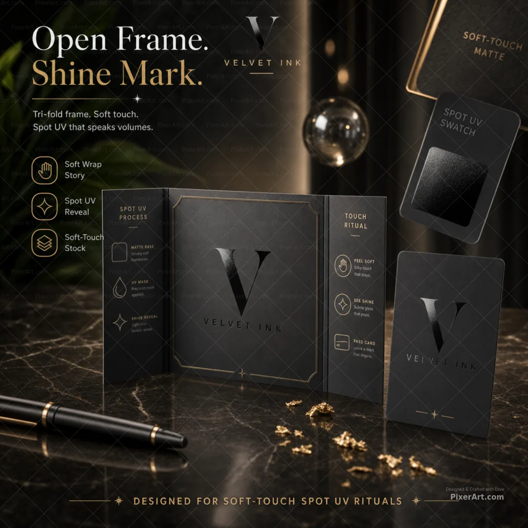 Open frame mockup